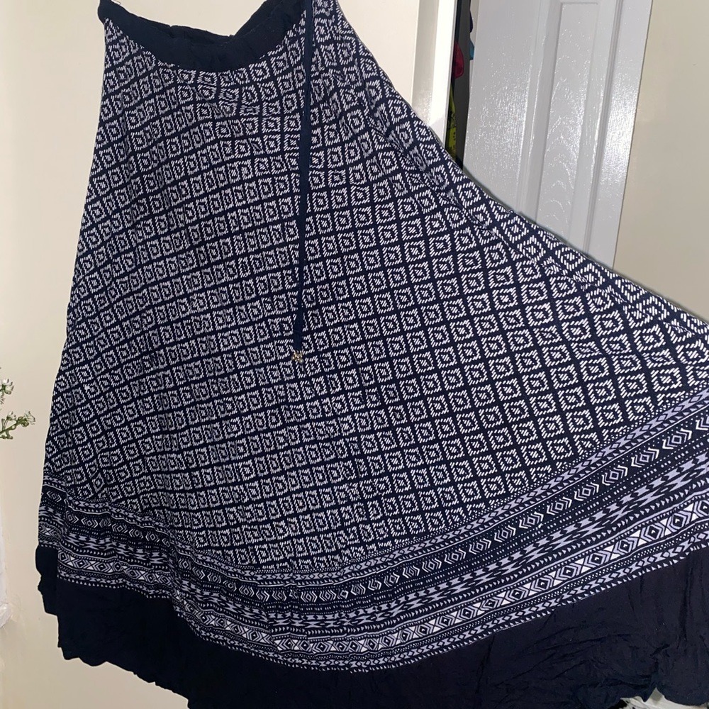 Indian Print Skirt